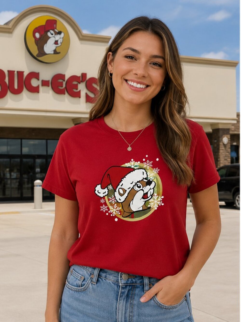 Buc-ee's 2023 Holiday Shirt-"It's Beginning to Look a Lot Like Buc-ee's"- SZ S